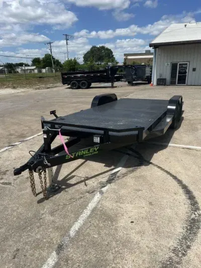 2026 Stanley Trailers 83"X20' 12K STEEL DECK CAR HAULER WITH STEPS Car Hauler