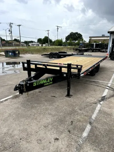 2026 Stanley Trailers 102"x20' 14k Deck Over Deckover Trailer