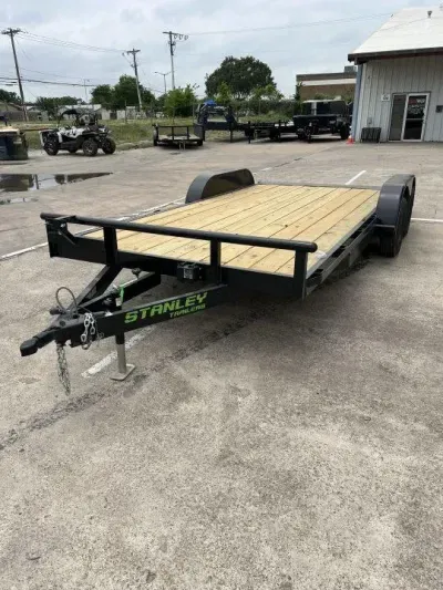 2026 Stanley Trailers 83"X18' Wood Deck 
