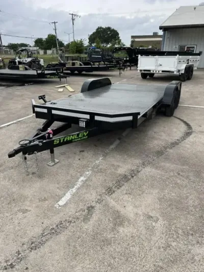 2026 Stanley Trailers 83"x18' Steel Deck 7k gvwr Car Hauler