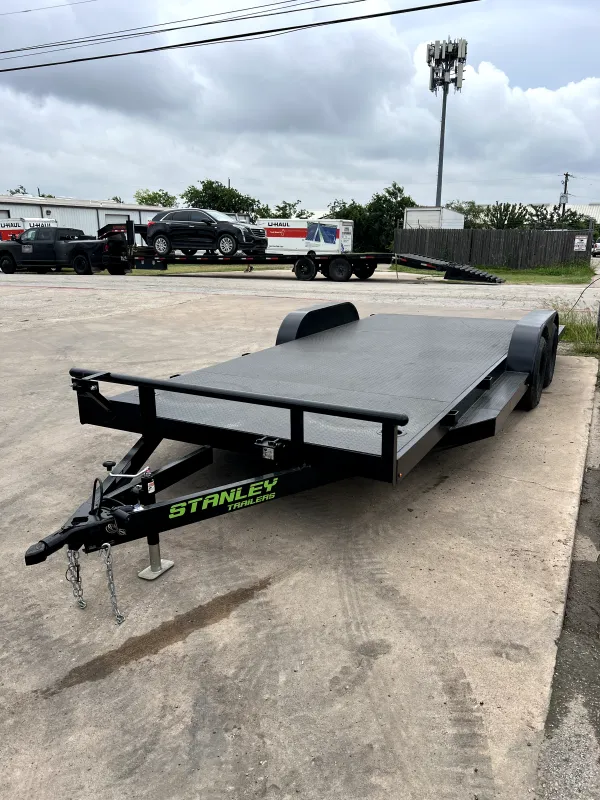 2026 Stanley Trailers 83"x20' Steel deck 7k gvwr with Walk Ways Car Hauler