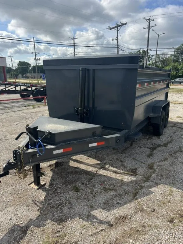 2026 DTS Trailer 14'x4'x7' Telescopic 16k Dump Trailer