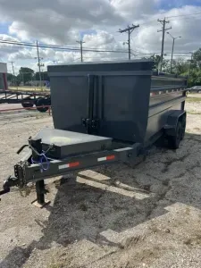 2026 DTS Trailer 14'x4'x7' Telescopic 16k Dump Trailer
