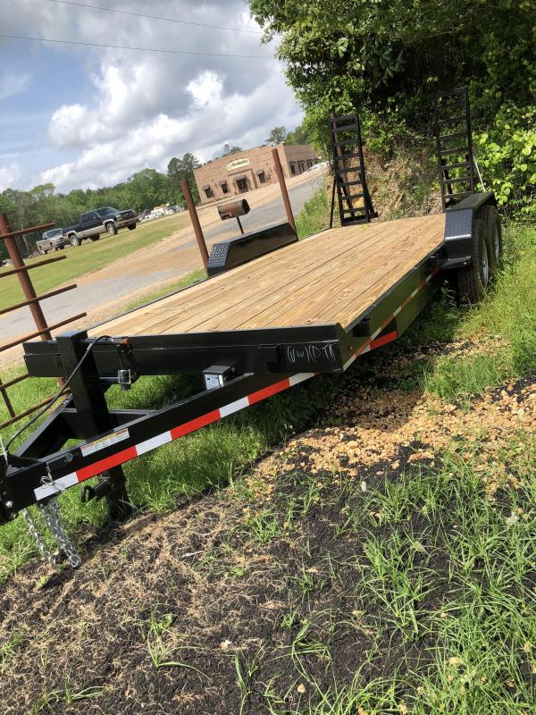 2022 Caliber Trailer Mfg 7'x20' Equipment Trailer 2022 Caliber Trailer Mfg 7'x20' Equipment Trailer