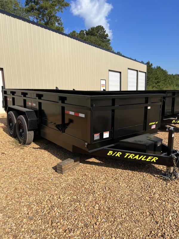 2022 B/R Trailer 82"x16' Dump Trailer 2022 B/R Trailer 82"x16' Dump Trailer