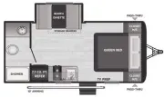 used Travel Trailers Keystone RV  for sale, in Newfield, NJ Thumbnail 15
