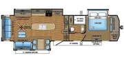 used Fifth Wheel Trailers Jayco  for sale, in Newfield, NJ Thumbnail 24