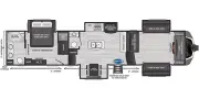 used Fifth Wheel Trailers Keystone RV  for sale, in Newfield, NJ Thumbnail 34