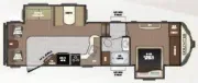 used Fifth Wheel Trailers Keystone RV  for sale, in Newfield, NJ Thumbnail 27