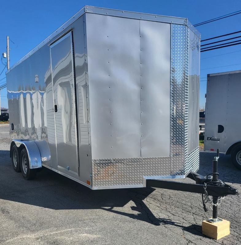 2023 Cargo Express 7X16 Cargo / Enclosed Trailer Russ Auto and