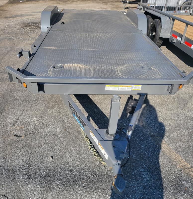 2024 Top Hat Trailers 7X20 STEEL DECK 10K Car Hauler Russ Auto and