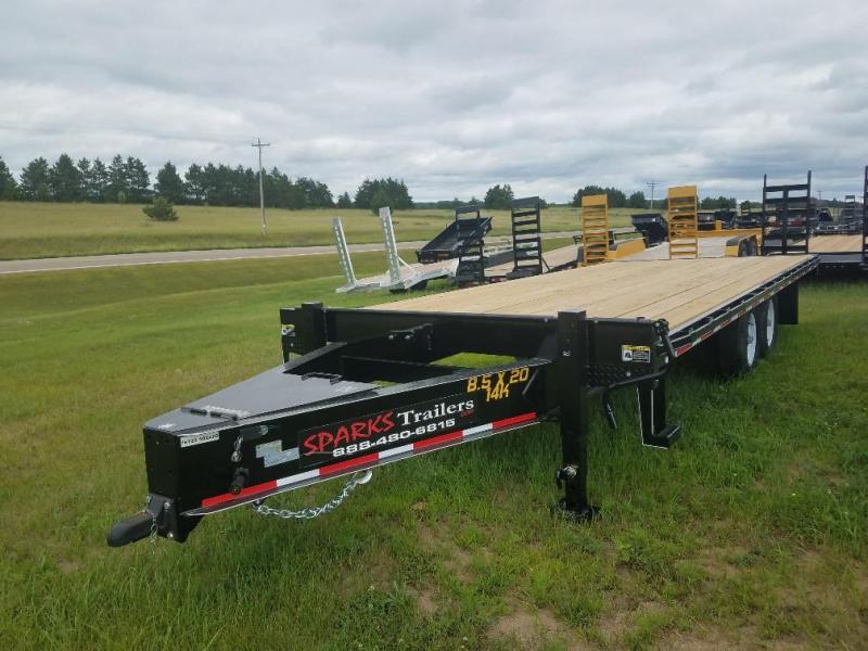 Sparks 24 Deckover Equipment Trailer Sparks Trailers in MN and ND