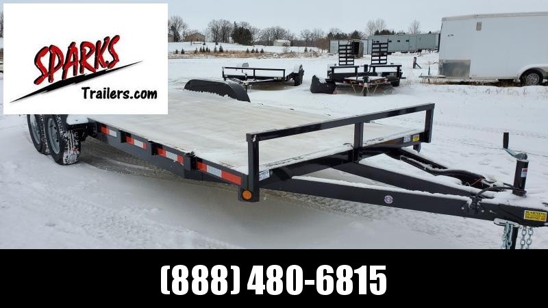 Sparks 20' Car Hauler with 52k axles Sparks 20' Car Hauler with 52k axles