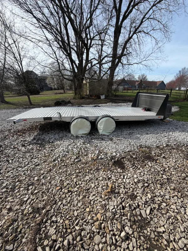 Timpte Hydralic Drop Car Hauling Trailer