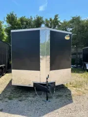 2026 Covered Wagon Black 8.5X20 Enclosed