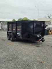 2027 BWise 7x12 Dump, 44" Sides