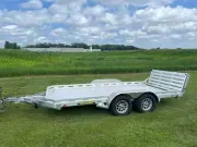 2026 Aluma 7814TA - 6' x 14' Utility Trailer, Removable Fenders, Stabilizer Legs