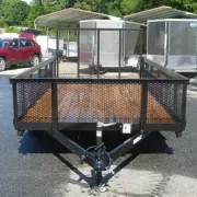 2027 Triple Crown Trailers 7x14 Mesh Sides Landscape