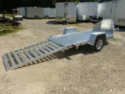 2027 Aluma MC10 Motorcycle Trailer, Bracket, Guard