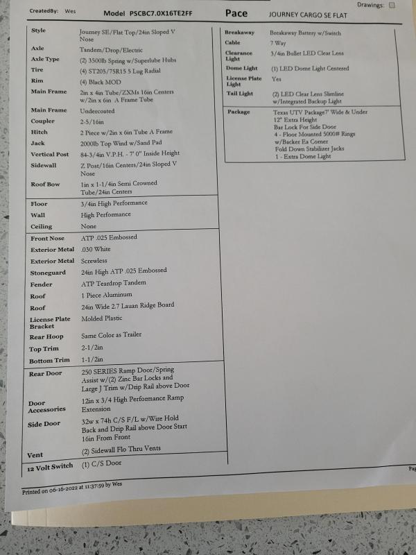 used Cargo (Enclosed) Trailers Pace American  for sale, in Ocala, FL Thumbnail 4