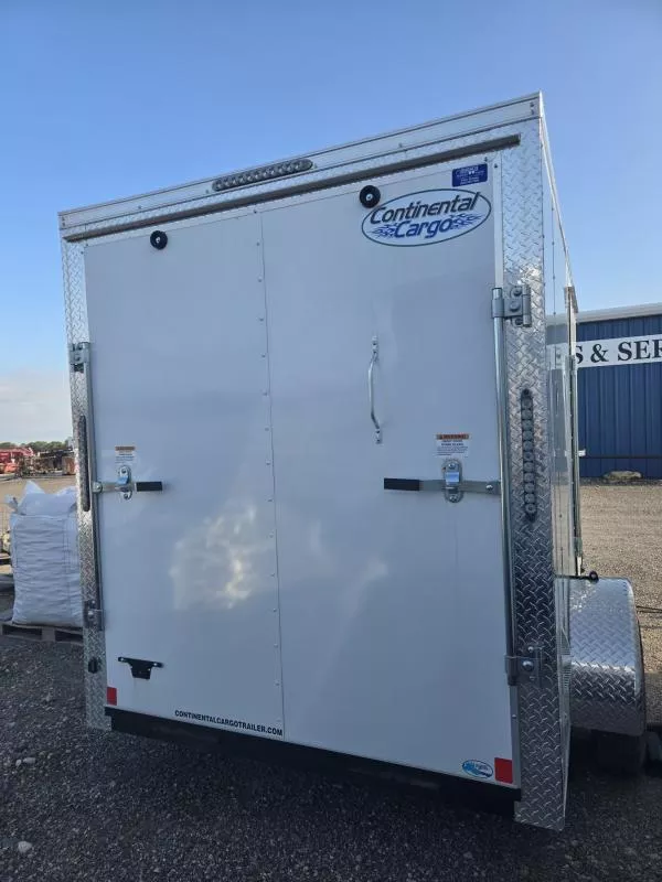 2025 Continental Cargo 6x12 Enclosed Trailer