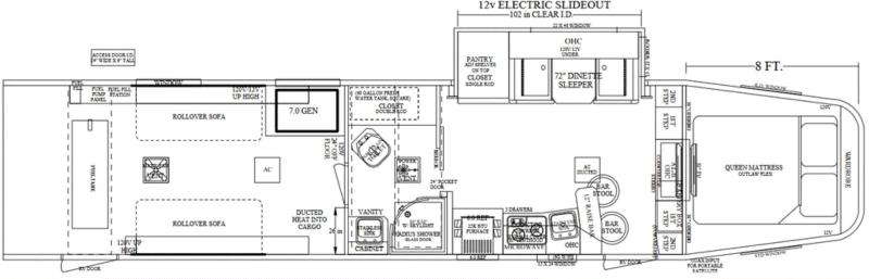used Toy Haulers Cimarron Trailers Freedom for sale, in Greeley, CO Thumbnail 13