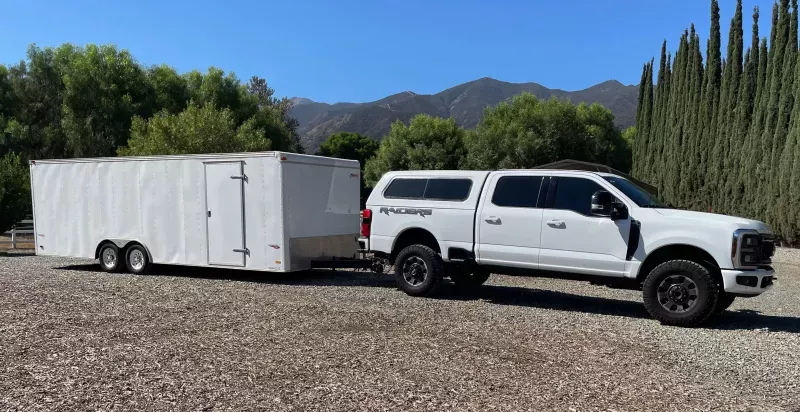 20ft Pace American Covered Car Trailer for sale