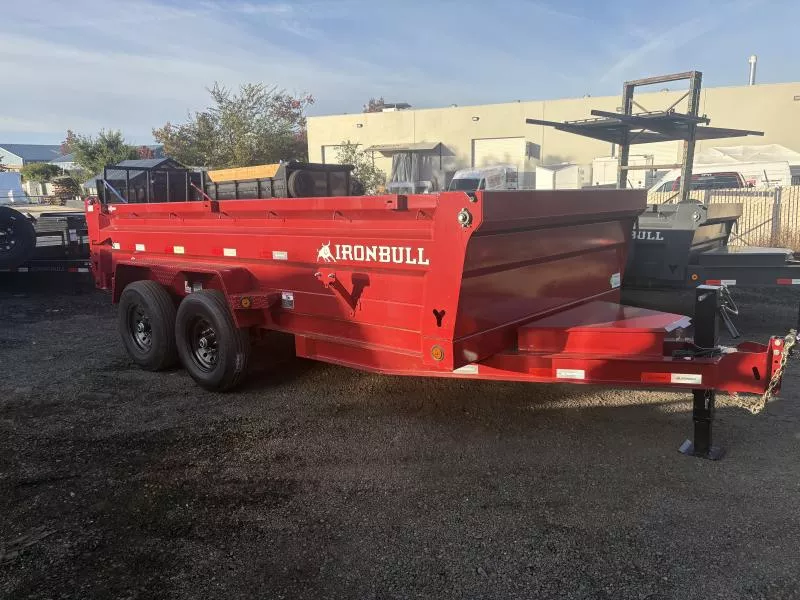 2026 Iron Bull DTB 7x14x2 Dump Trailer