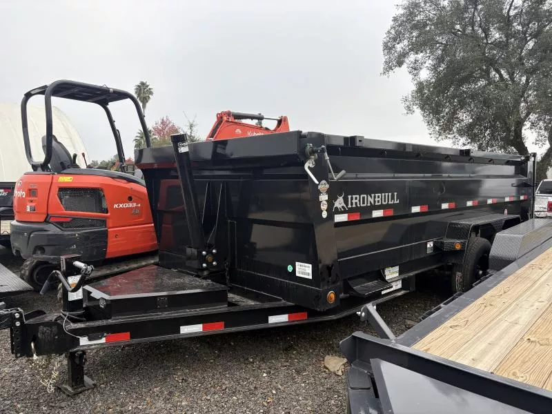 2026 Iron Bull DTB 7x16x3 Telescopic Dump Trailer