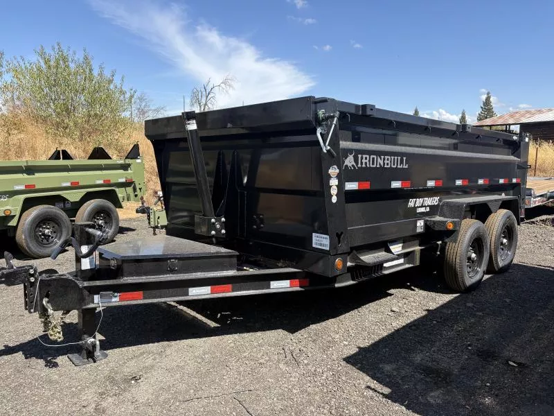 2026 Iron Bull DTB 14K - 7ft x 14ft x 3ft Dump Trailer