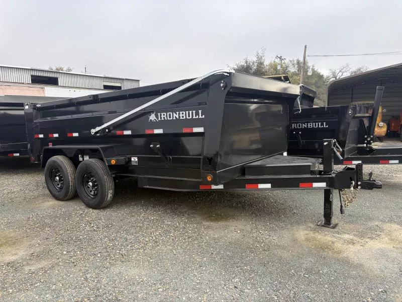 2026 Iron Bull DTB 7x14x3 Dump Trailer