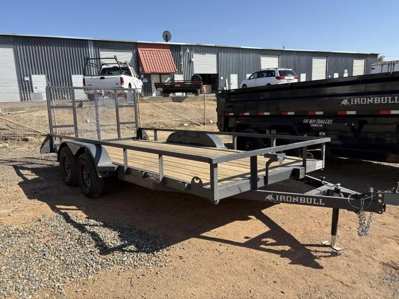 2026 Iron Bull UTB 16ft 7K Utility Trailer