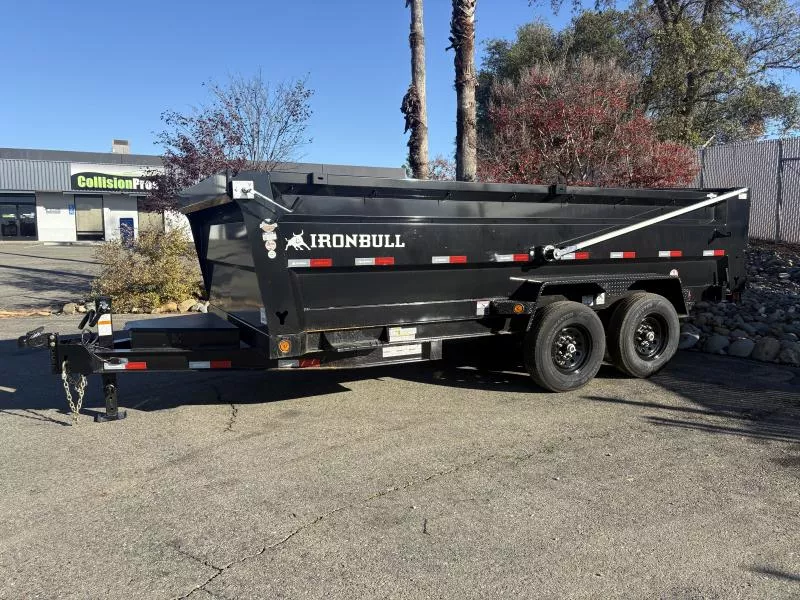 2026 Iron Bull DTB 7x16x3 14K Dump Trailer