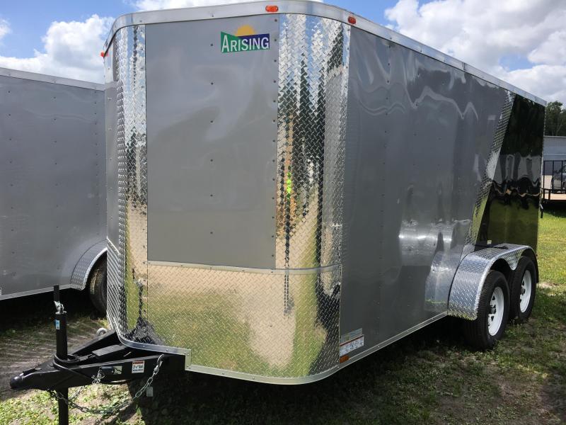 2023 Arising 7x14 Tandem Axle Enclosed Cargo Trailer NnVpjM