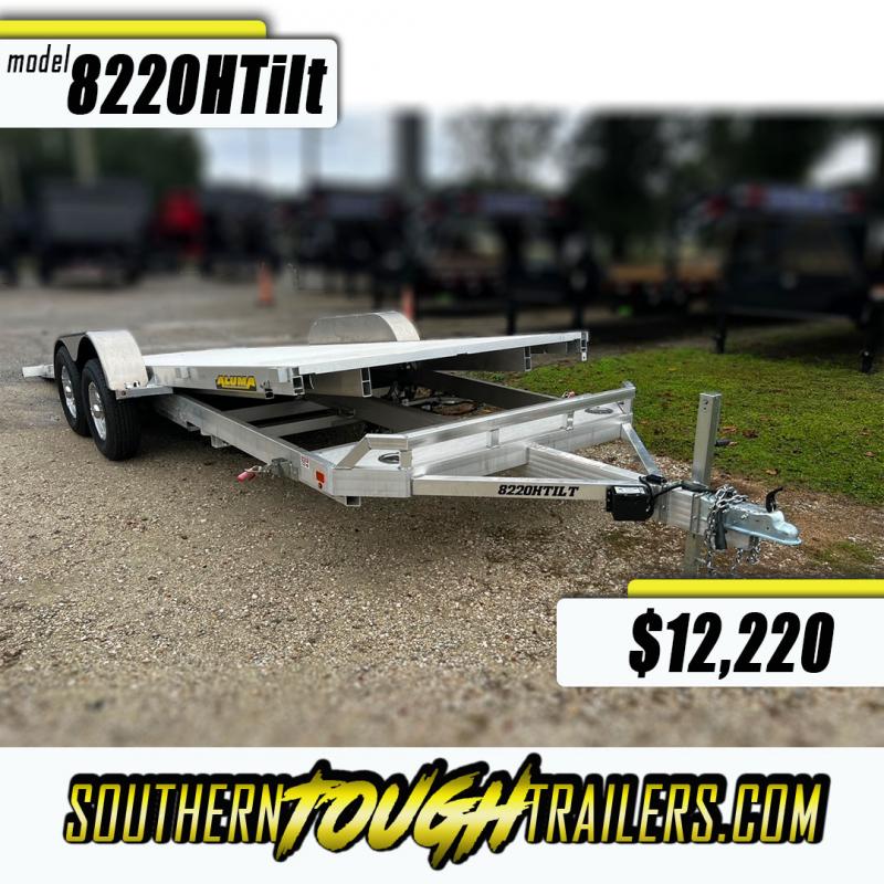2024 Aluma 8220H Tilt Car / Racing Trailer kDuwW8s6d1jo