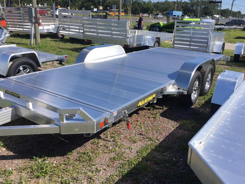 2021 Aluma 82x18 Tilt Car / Racing Trailer Southern Wholesale