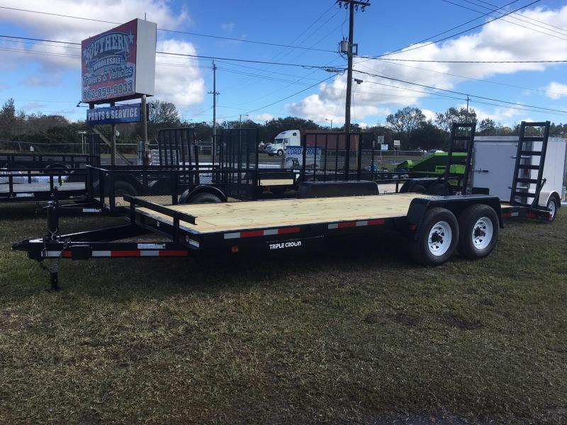 2023 Triple Crown Trailers 7x20  14K Equipment Trailer