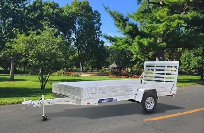 2026 Aluma 6812H-ESA-S-TG Utility Trailer N7FHAuxq8tlf