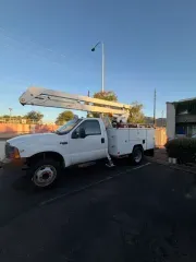 Boom and service body