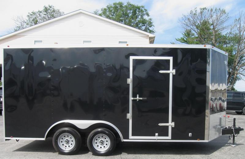 8.5x16 Millennium Chrome Enclosed Trailer Near Me Trailer Classifieds