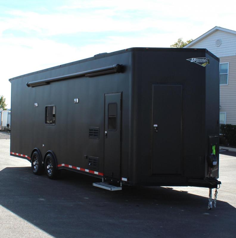 SOLD & MAKING MORE! Perfect LQ for Side-by-Sides Sleeps up to 6 2022 26' Millennium Silver Loaded Out! SOLD & MAKING MORE! Perfect LQ for Side-by-Sides Sleeps up to 6 2022 26' Millennium Silver Loaded Out!