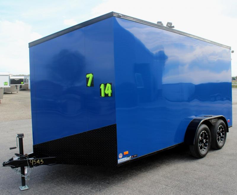Blue Cargo / Enclosed Trailers for sale Cargo & Utility Trailers For
