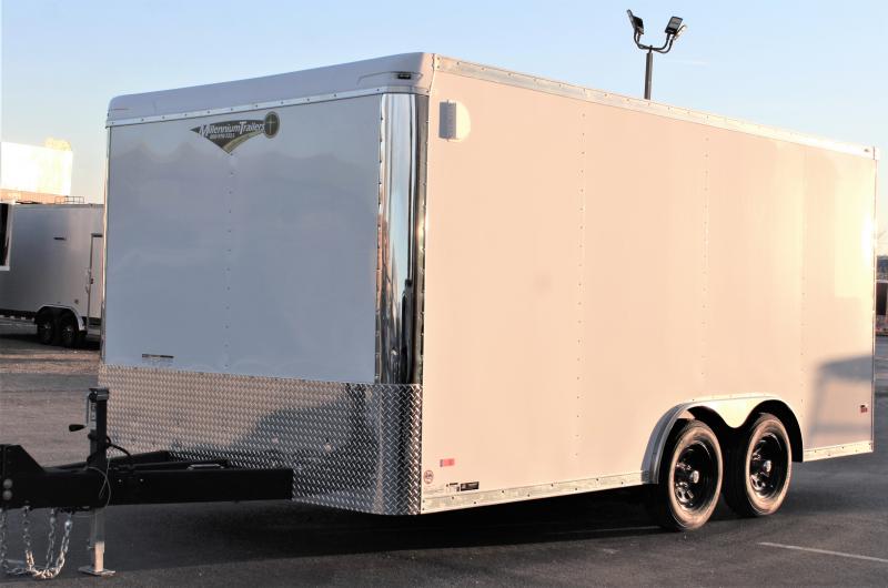 Enclosed Landscape Trailer 2023 8.5 x 16' NEW GreenPRO True Commercial