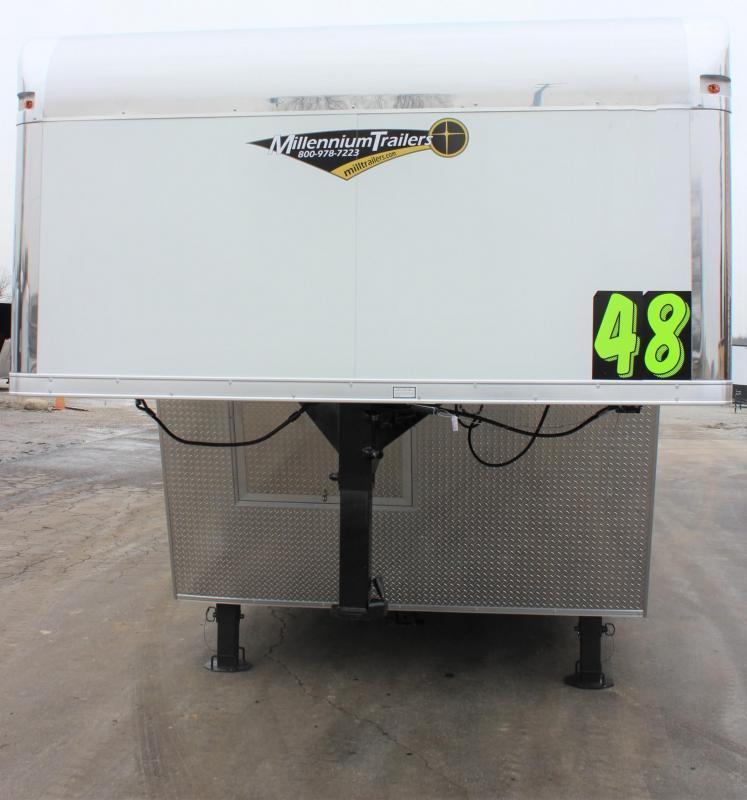 IN PROCESS SPECIAL RACE CAR TRAILER W/FULL BATHROOM 2022 48' Millennium
