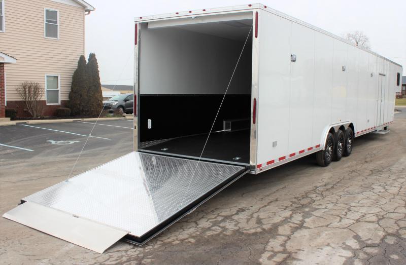 IN PROCESS SPECIAL RACE CAR TRAILER W/FULL BATHROOM 2022 48' Millennium