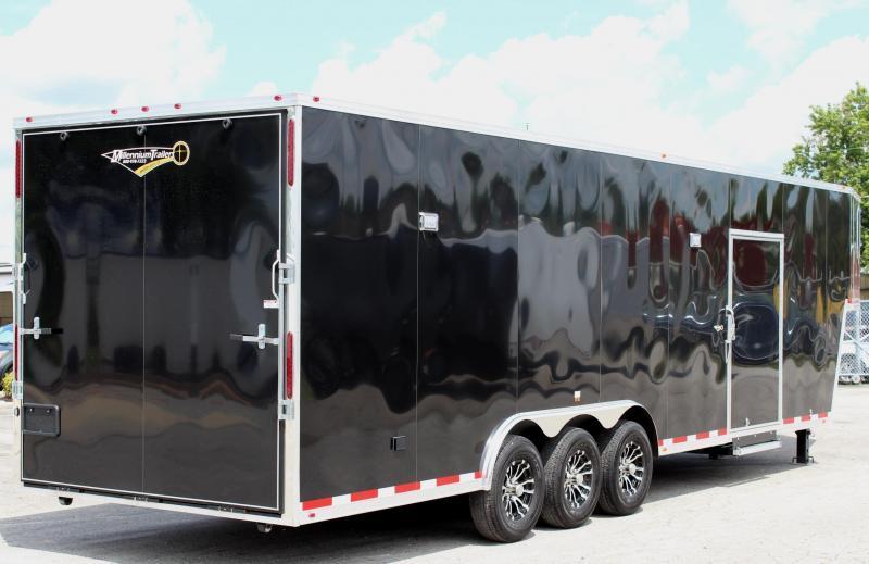 Enclosed Gooseneck Trailer For Sale 36' 2023 Tapered Nose & Hydraulic
