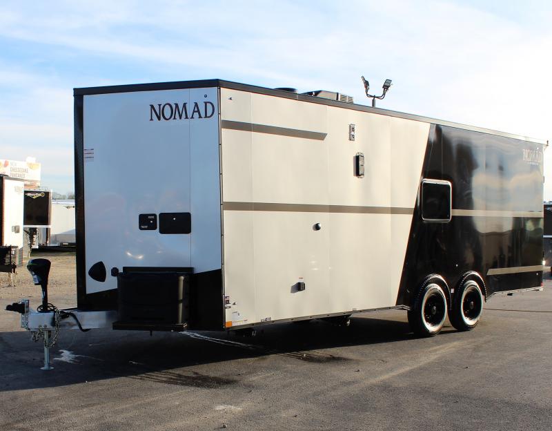 Enclosed Trailer with Living Quarters Aluminum Frame 2023 24' Nomad