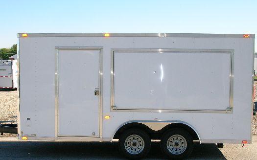 Millennium Custom Enclosed Vending Trailer Millennium Custom Enclosed Vending Trailer