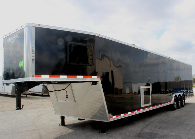 Enclosed Gooseneck Trailer for Sale Millennium Trailers Custom