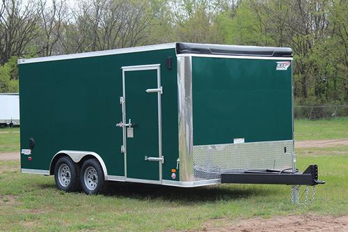 Enclosed Landscape Trailer 2023 20' NEW GreenPRO True Commercial Quality Construction #2232